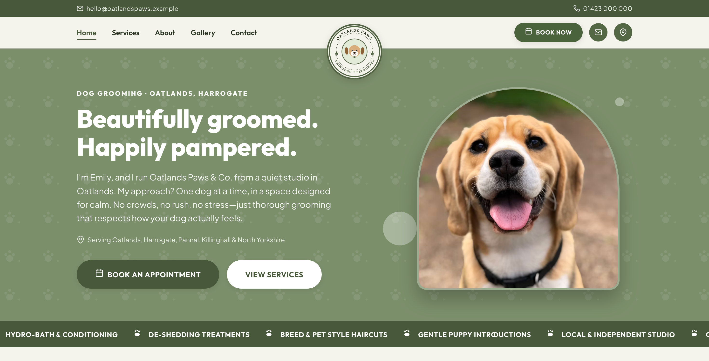 Oatlands Paws & Co. — Classic Studio